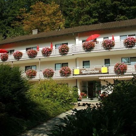 Pension Waldfrieden Oberharmersbach Exteriér fotografie