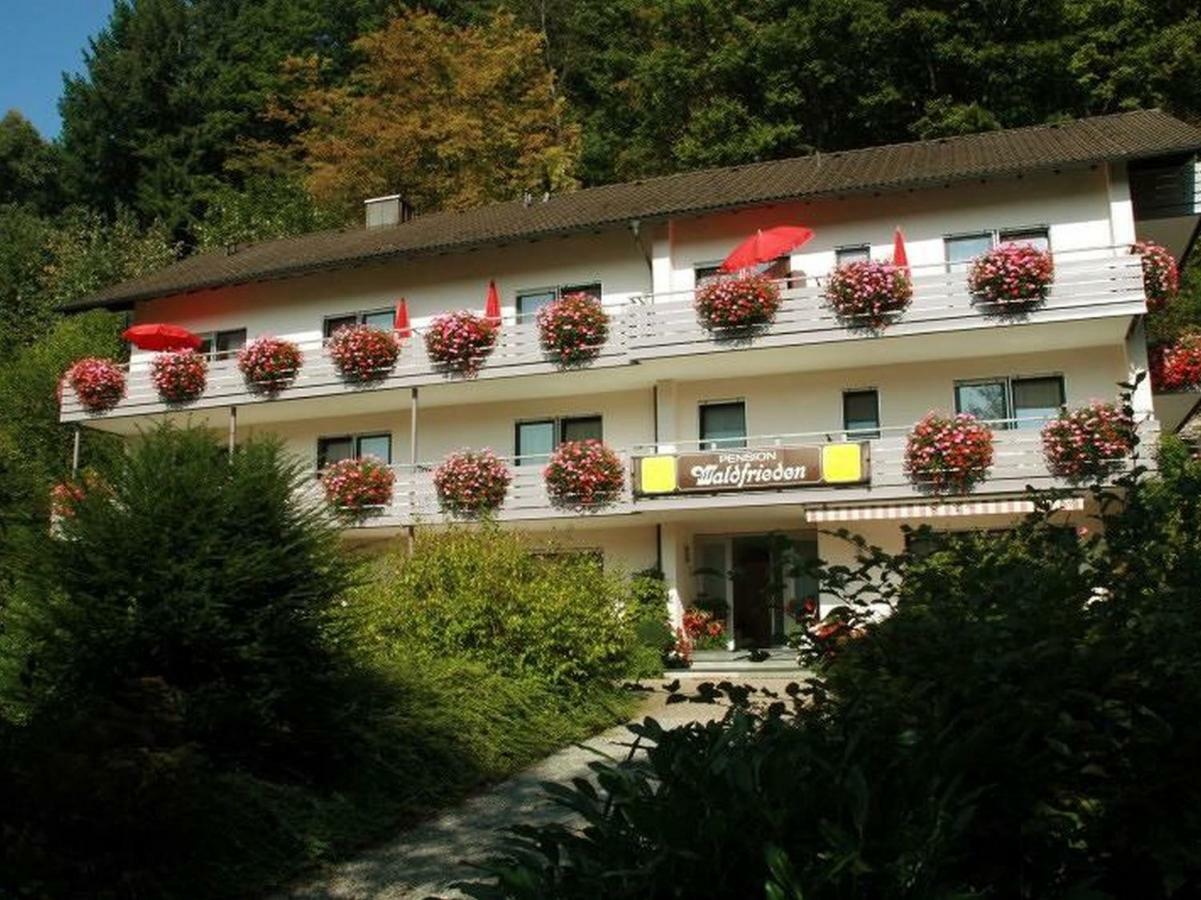 Pension Waldfrieden Oberharmersbach Exteriér fotografie